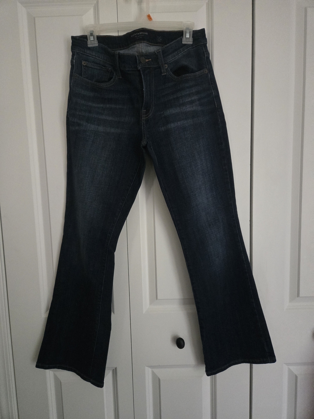 Lucky Brand Dark Indigo Boot Cut Flare Jeans 10/30 Ankle
